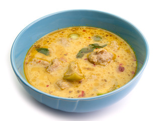 Thailand food Green curry , Intense soup