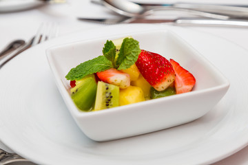 Strawberry and Kiwi Salad