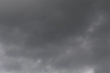 Fototapeta premium Rain clouds forming in the sky in concept of climate.