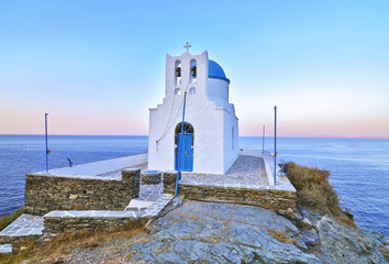 church of the Seven Martyrs Sifnos island Cyclades Greece