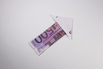 euro arrow origami