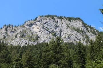 Wall of Tristans Kirchbogensteig and Olivers Mariazeller Steig, Spielmäuer, Austria 