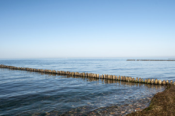 Buhnen auf der Halbinsel Bug, Dranske, Rügen