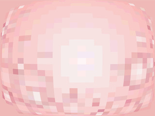 Graphic cube pink abstract background vector illustration. Geometric shape art. Bright graphic illustration