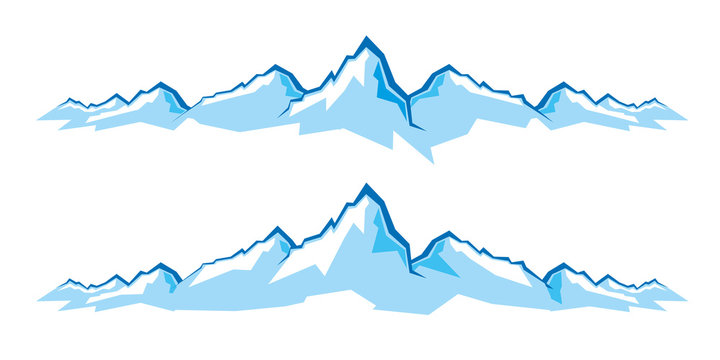 mountains, góry, logo