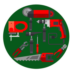 набор инструментов для ремонтных работ