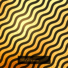 gold and black wavy pattern background