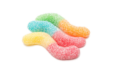 jelly candies isolated