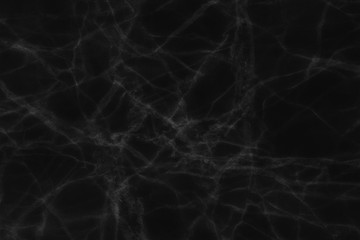 black marble background, stone pattern black and white cracked t