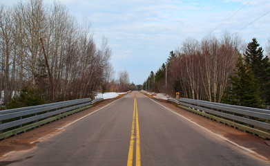 Fototapeta premium road and horizon