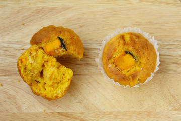 かぼちゃのマフィン