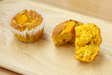 かぼちゃのマフィン