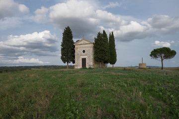 The chapel of Our Lady of Vitaleta