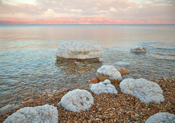 Dead Sea coastline, Israel © SJ Travel Footage