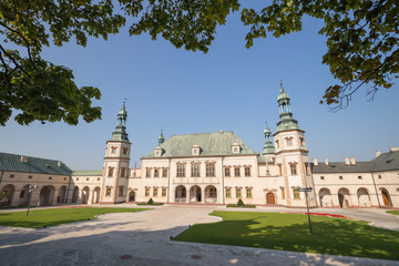 Fototapeta na wymiar Pałac biskupów w Kielcach