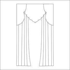  curtains. interior textiles.   interior decoration textiles ske