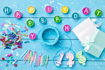 Colorful Happy Birthday background