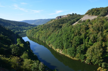 Fototapeta na wymiar Gorges de l'Allier - Auvergne