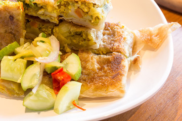 Thailand muslim food Martabak