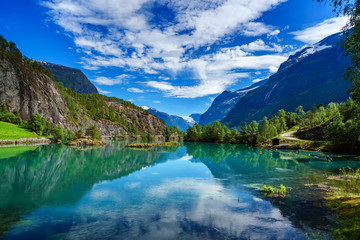 Naklejka na ściany i meble Beautiful Nature Norway.