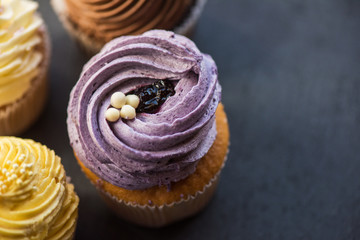 Cupcakes desert cream