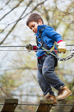  Active child climber