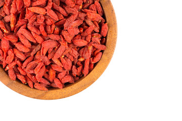 goji berries close up