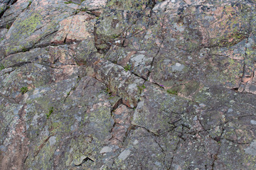 The mountain rock,