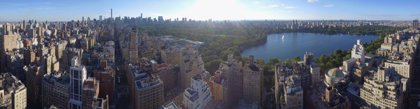 Aerial image New York Central Park