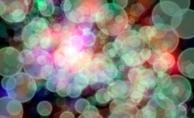 Abstract Background bokeh, blurred colors.