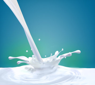 milk splash