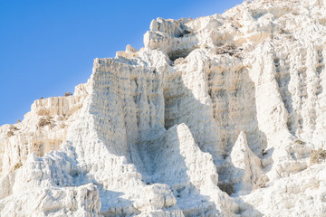 Fototapeta premium Fragment of white cliff called 