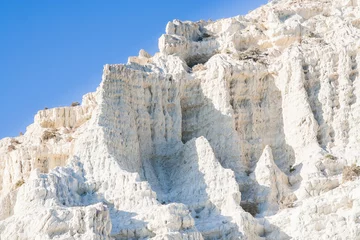 Photo sur Plexiglas Scala dei Turchi, Sicile Fragment of white cliff called "Scala dei Turchi" in Sicily,