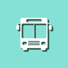 Bus - vector icon.