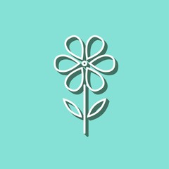 Flower - vector icon.