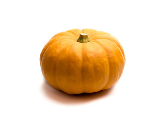 Kürbis isoliert auf weiß