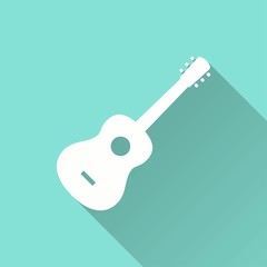 Guitar - vector icon.