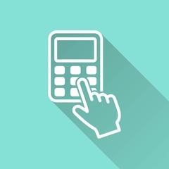 Calculator - vector icon.