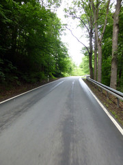 Straße bei Ziegenrück