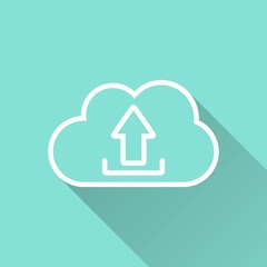 Upload - vector icon.