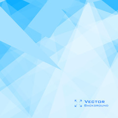 Lowpoly Trendy Background with copyspace. Vector illustration. Used opacity layers