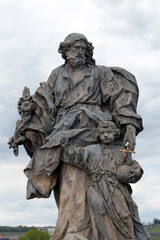 Der Heilige Joseph, dargestellt mit einem jungen Jesus