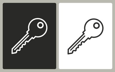 Key - vector icon.