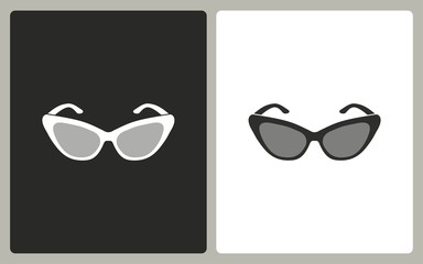 Sunglasses - vector icon.