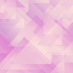 Abstract Pink Pattern. Geometric Pink Futuristic Background