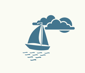 yacht sea symbol