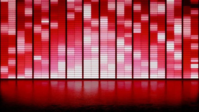 LED panel wall background. club dance