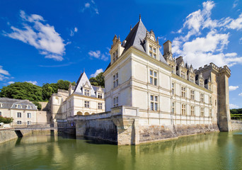 Fototapeta na wymiar Château de Villandry, château de la Loire, France