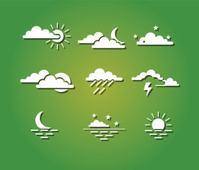 weather icon set