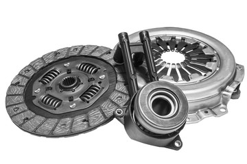 clutch kit with shallow depth of field